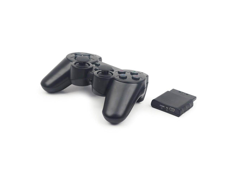 Gembird Wireless Dual Vibration Gamepad - Wireless Controller - Sony PlayStation 2