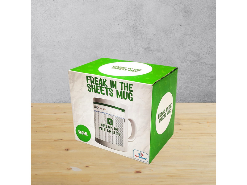 Thumbs Up! Mad Monkey - Mug "Freak in the Sheets"
