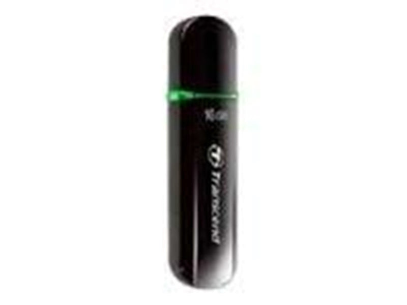Transcend JetFlash 600 Schwarz - 16GB - 16GB - USB-Stick
