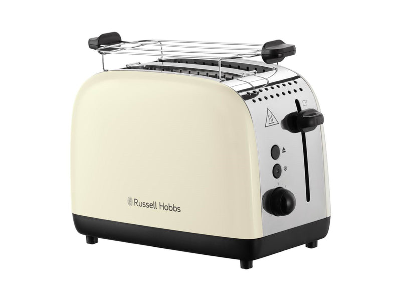Russell Hobbs Toaster Colours Plus 2S Toaster Cream - 26551-56