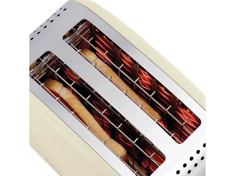 Russell Hobbs Toaster Colours Plus 2S Toaster Cream - 26551-56