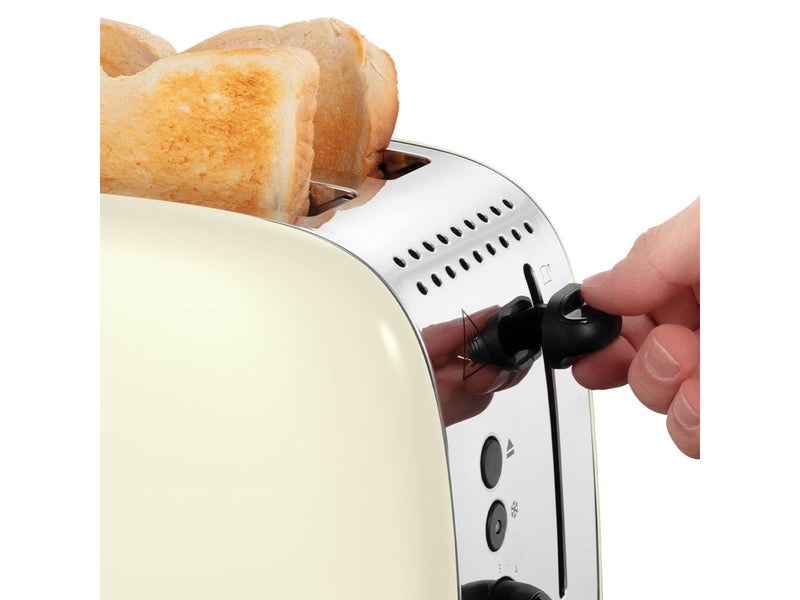 Russell Hobbs Toaster Colours Plus 2S Toaster Cream - 26551-56