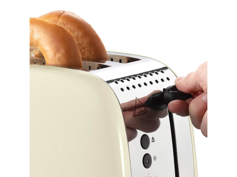 Russell Hobbs Toaster Colours Plus 2S Toaster Cream - 26551-56