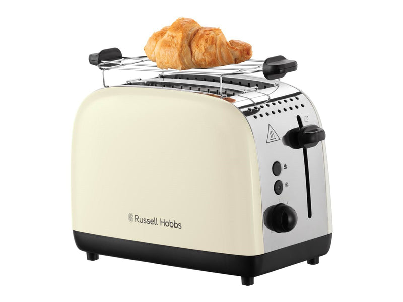 Russell Hobbs Toaster Colours Plus 2S Toaster Cream - 26551-56