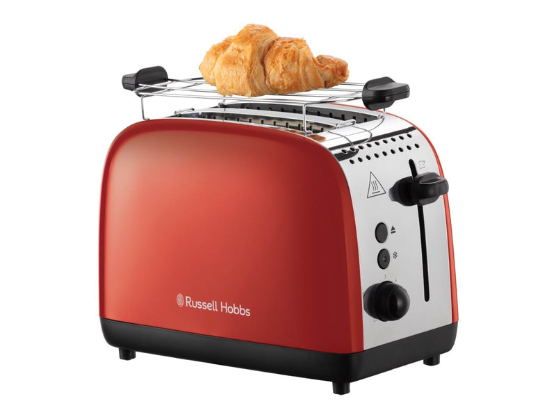 Russell Hobbs Toaster Colours Plus 2S Toaster Red - 26554-56