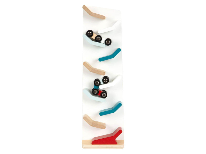 Small Foot Wooden Motorway Tower with Cars 3 pcs