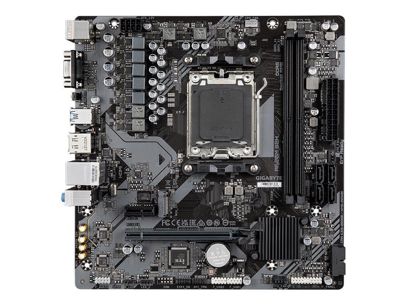GIGABYTE A620M S2H Mainboard - AMD A620 - AMD AM5 socket - DDR5 RAM - Micro-ATX