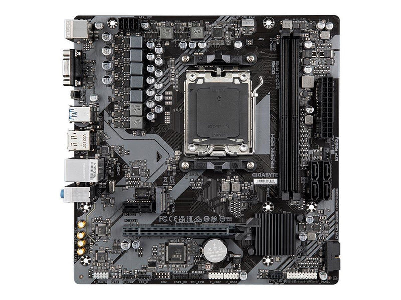 GIGABYTE A620M S2H Mainboard - AMD A620 - AMD AM5 socket - DDR5 RAM - Micro-ATX