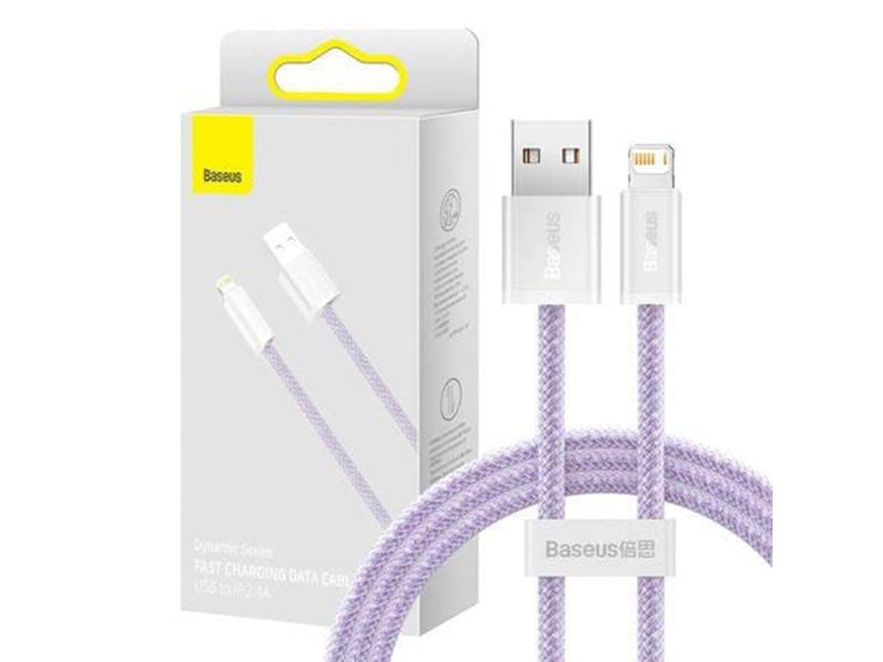 Baseus Dynamic cable USB to Lightning 2.4A 1m (purple)