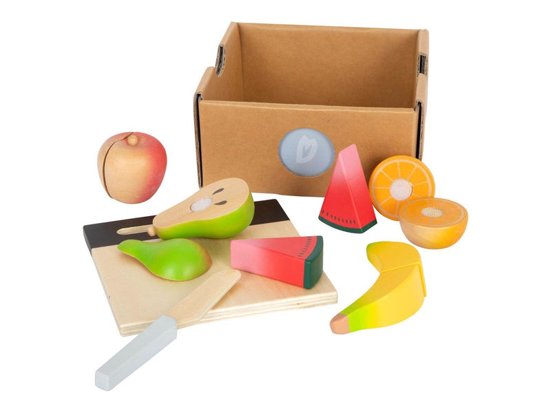 Small Foot Wooden Cut and Play Food Fruit Set 13 pcs