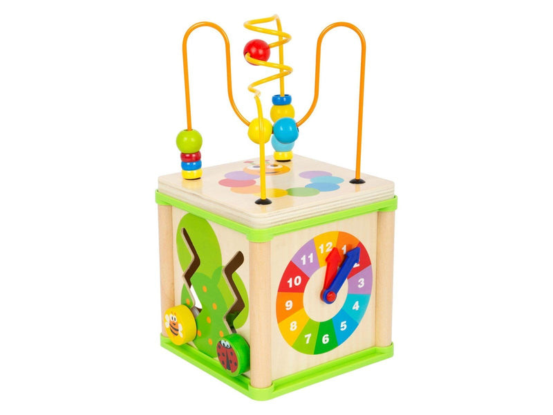 Small Foot - Wooden Activity Motor Skills Spiral 5in1