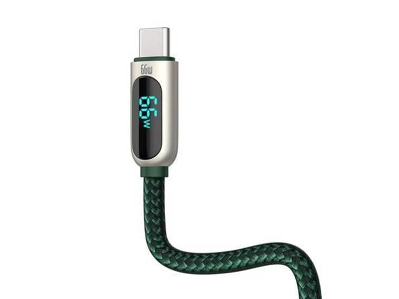 Baseus Display Cable USB to Type-C 66W 2m (green)