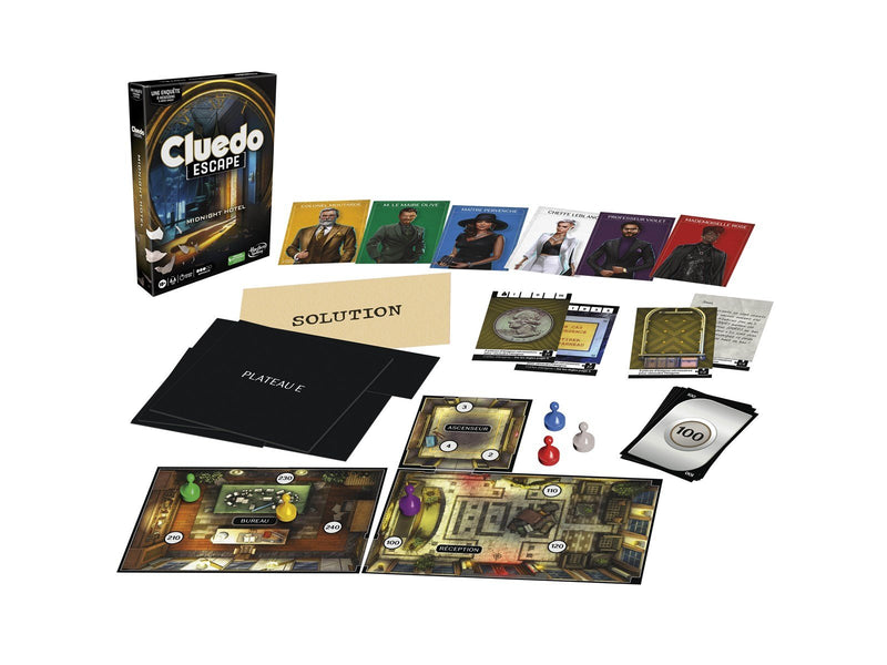 Hasbro Cluedo Escape: The Midnight Hotel (EN)