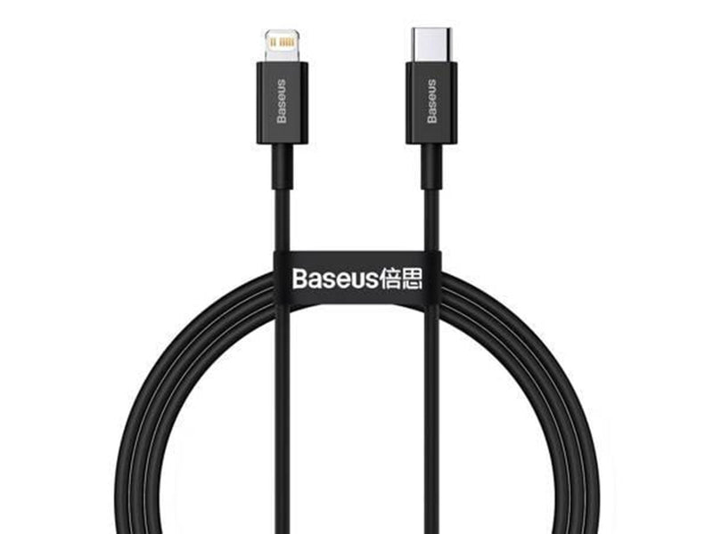 Baseus Superior Series Cable USB-C to iP 20W PD 1m (black)