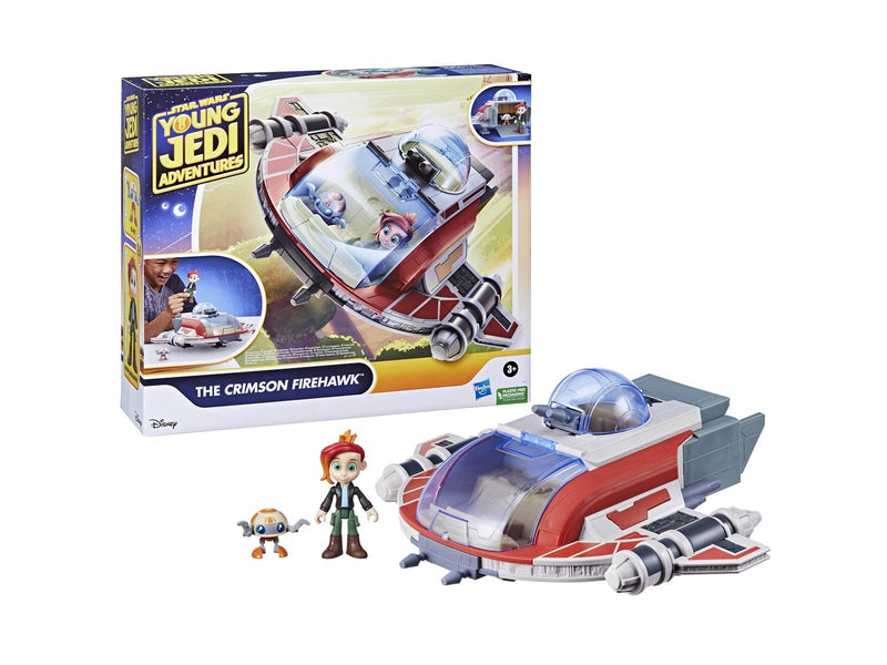 Star Wars Young Jedi Adventures The Crimson Firehawk 43 cm