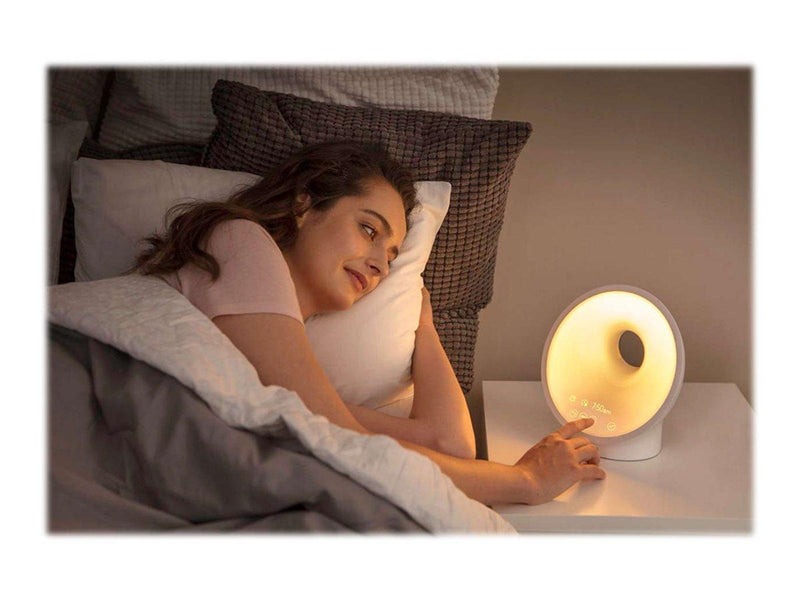 Philips Somneo HF3653 - Wake-up light - shiny white