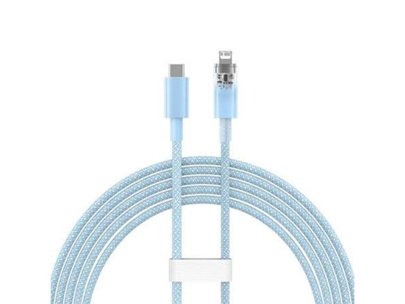 Baseus Fast Charging cable  USB-C to Lightning Explorer Series 2m 20W (blue)