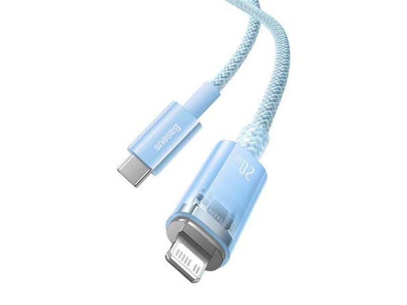 Baseus Fast Charging cable  USB-C to Lightning Explorer Series 2m 20W (blue)