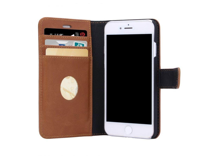 Radicover Radiationprotection Wallet Leather iPhone 6/7/8 - Brown