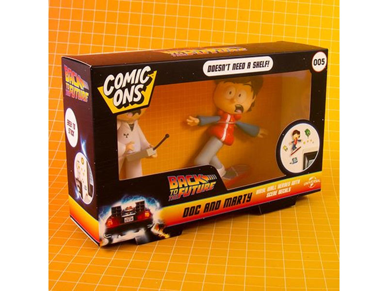 Fizz Creations - Back to the Future Comic Ons (Doc & Marty) - Figur