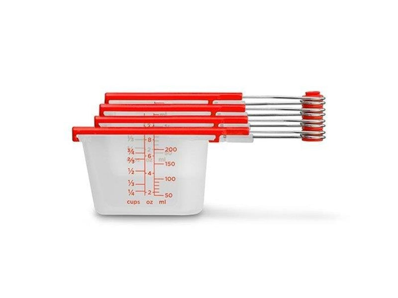 Dreamfarm Levups Red/Clear Measuring set