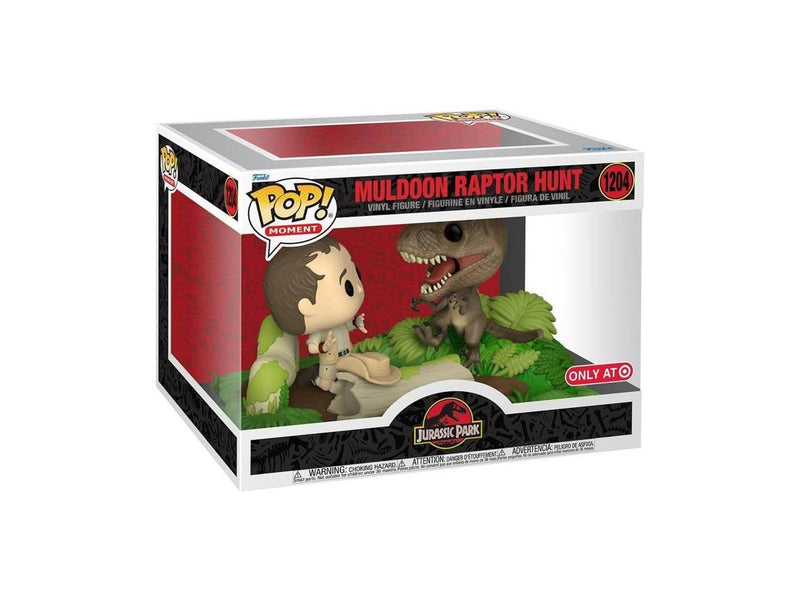 Funko! - POP! MOMENT MULDOON RAPTOR HUNT - Figur