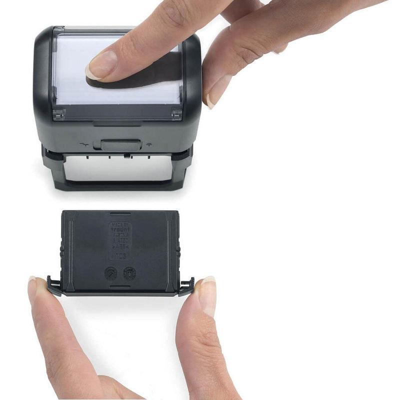 trodat Textstempel, individualisierbar printy 4913 selbstfärbend - schwarz