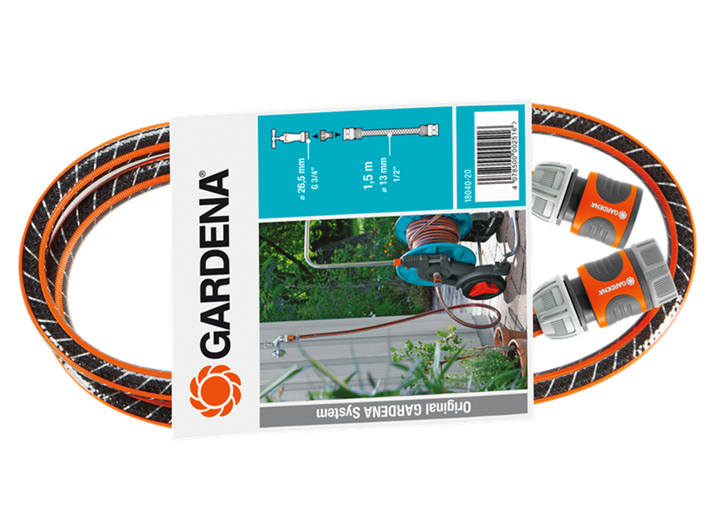 Gardena Anschlussgarnitur Comfort FLEX 13 mm (1/2"), 1,5 m