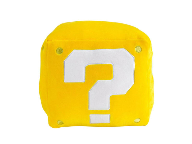Tomy - Club Mocchi- Mocchi- Super Mario™ ? Block Mega 38 cm - Teddybär & Kuscheltier