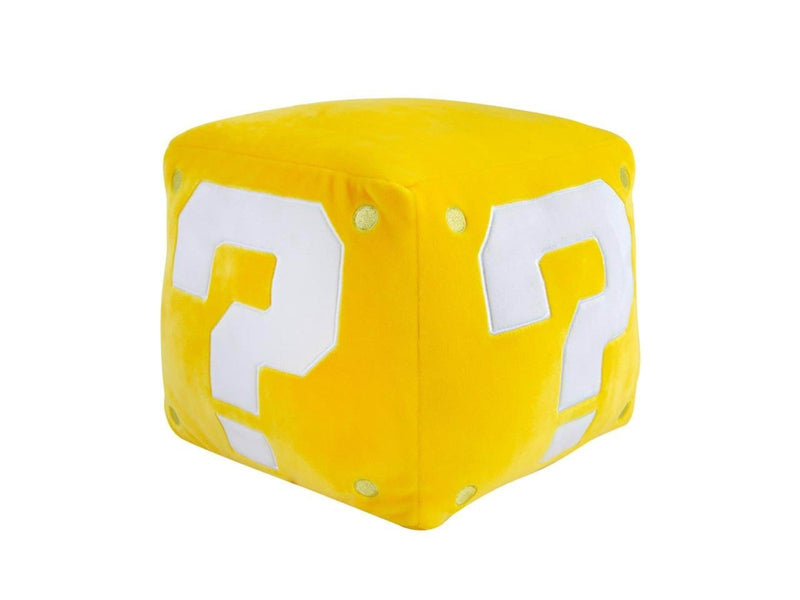 Tomy - Club Mocchi- Mocchi- Super Mario™ ? Block Mega 38 cm - Teddybär & Kuscheltier