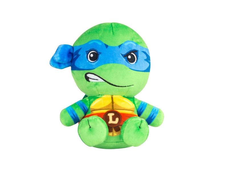 Tomy - Club Mocchi-Mocchi- Teenage Mutant Ninja Turtles™ Leonardo Junior 15 cm - Teddybär & Kuscheltier