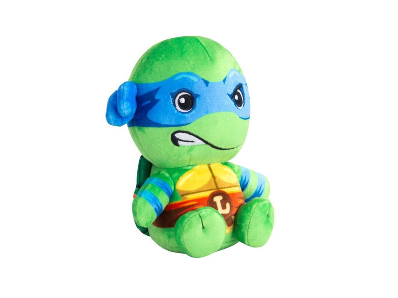 Tomy - Club Mocchi-Mocchi- Teenage Mutant Ninja Turtles™ Leonardo Junior 15 cm - Teddybär & Kuscheltier