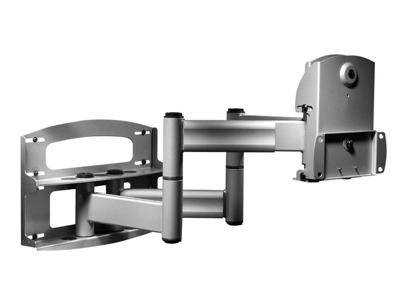 Peerless AV Peerless Full-Motion Plus Wall Mount With Vertical Adjustment PLAV70-UNL mounting kit - for flat panel - black 90.7