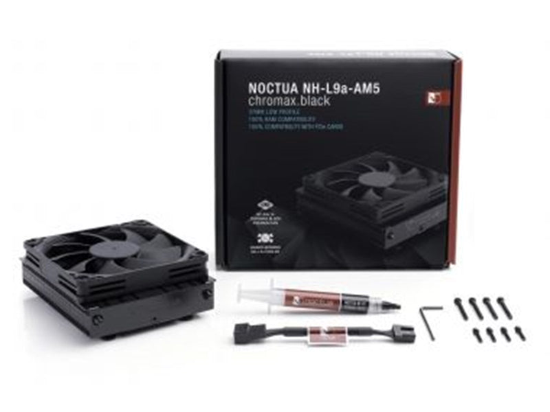 Noctua NH-L9a-AM5 chromax.black - CPU-Luftkühler - Max 24 dBA
