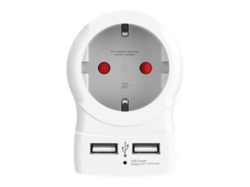 SKross power adapter - 2 x USB - 12 Watt
