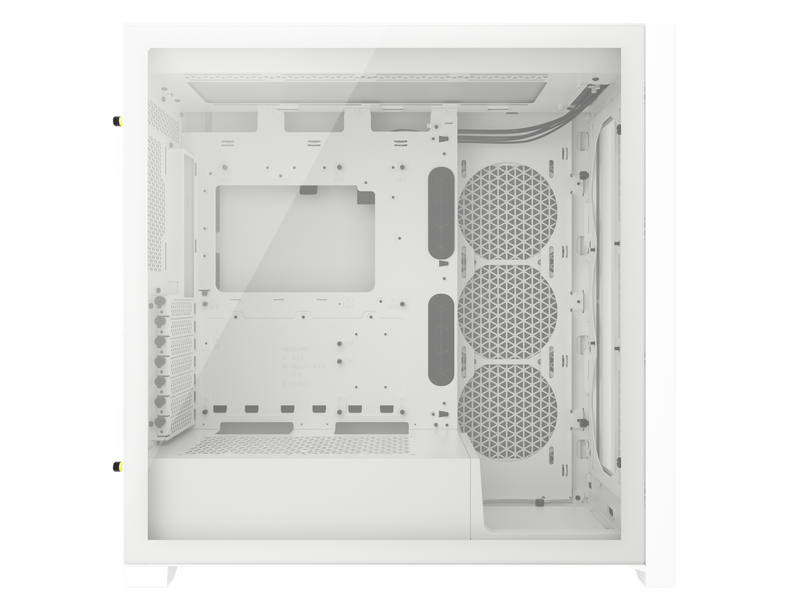 Corsair 5000D CORE AIRFLOW TG - White - Gehäuse - Miditower - Weiß