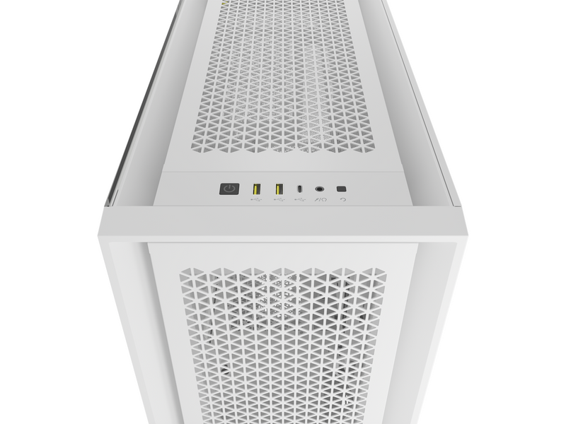 Corsair 5000D CORE AIRFLOW TG - White - Gehäuse - Miditower - Weiß
