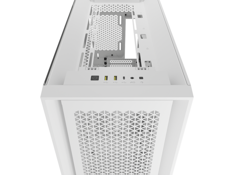 Corsair 5000D CORE AIRFLOW TG - White - Gehäuse - Miditower - Weiß