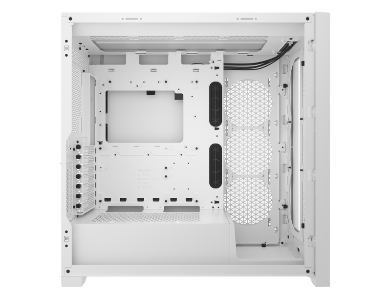 Corsair 5000D CORE AIRFLOW TG - White - Gehäuse - Miditower - Weiß