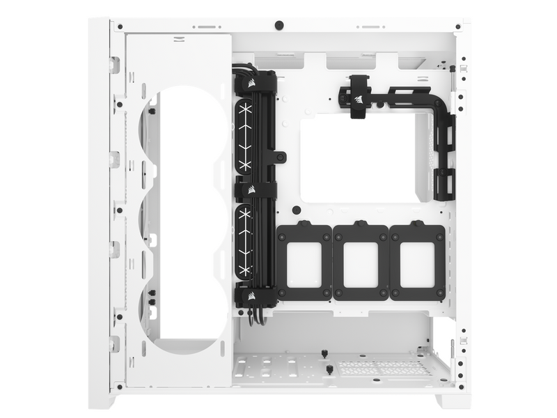Corsair 5000D CORE AIRFLOW TG - White - Gehäuse - Miditower - Weiß