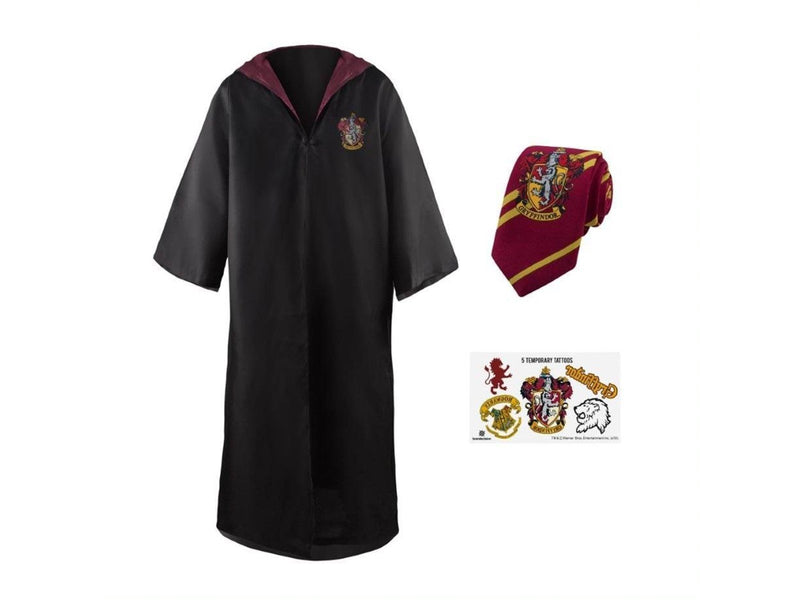 Harry Potter - Entry Robe Necktie & Tattoos Gryffindor kids EU