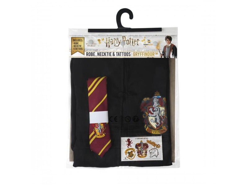 Harry Potter - Entry Robe Necktie & Tattoos Gryffindor kids EU