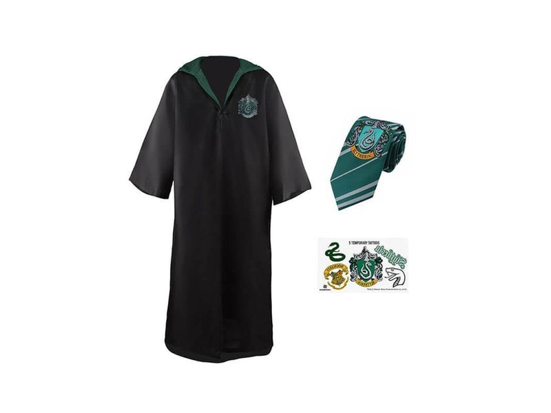 Harry Potter - Entry Robe Necktie & Tattoos Slytherin kids EU