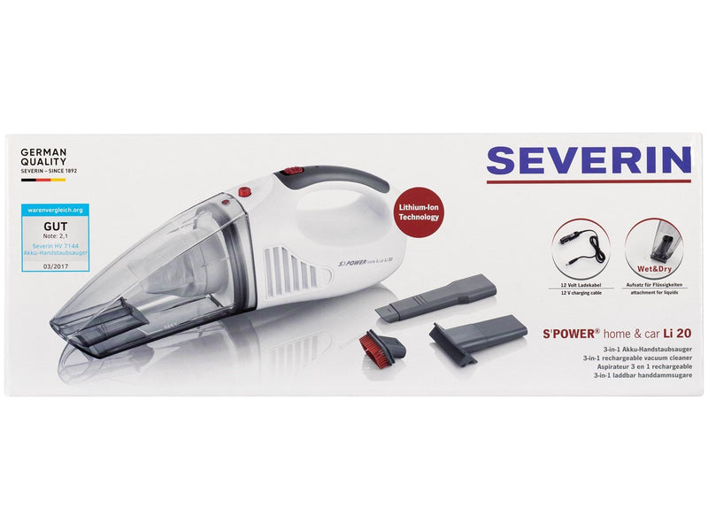 SEVERIN Handstaubsauger S'POWER home & car Li 20 HV 7144