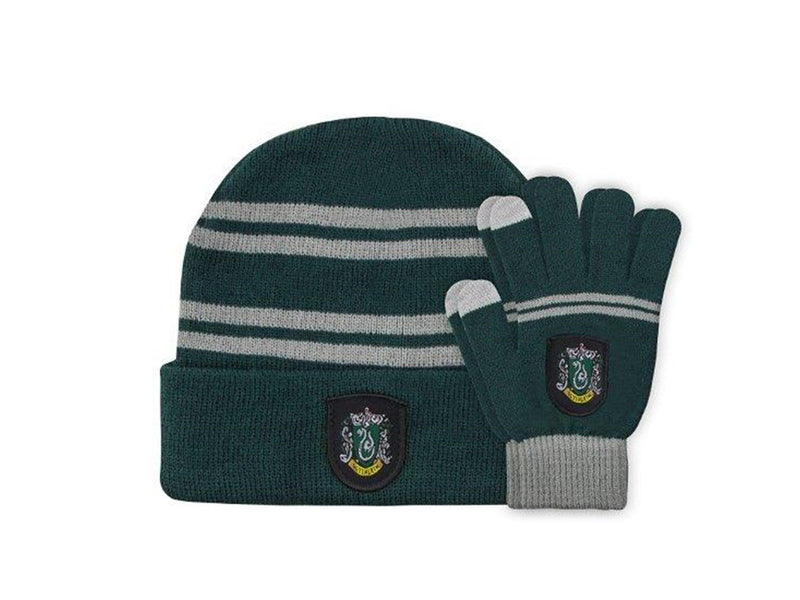 Harry Potter - Beanie/Gloves Slytherin Kids set EU - Beanie