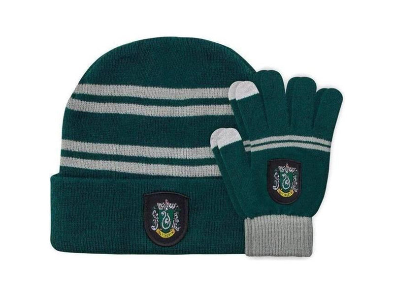 Harry Potter - HP Beanie/Gloves Slytherin Adult set EU - Beanie