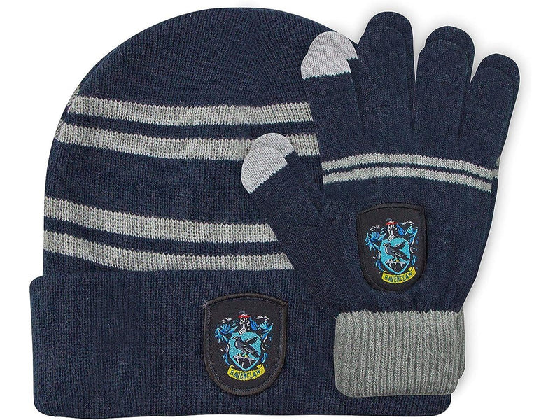 Harry Potter - HP Beanie/Gloves Ravenclaw Adult set EU - Beanie