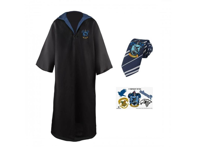 Cinereplicas - HP Entry Robe Necktie & Tattoos Ravenclaw Large EU