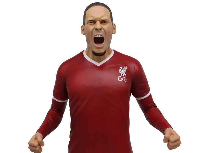 Footballs Finest - VIRGIL VAN DIJK - OFFICIAL LIVERPOOL FC - FOOTBALL'S FINEST 60CM RESIN STATUE - Figur