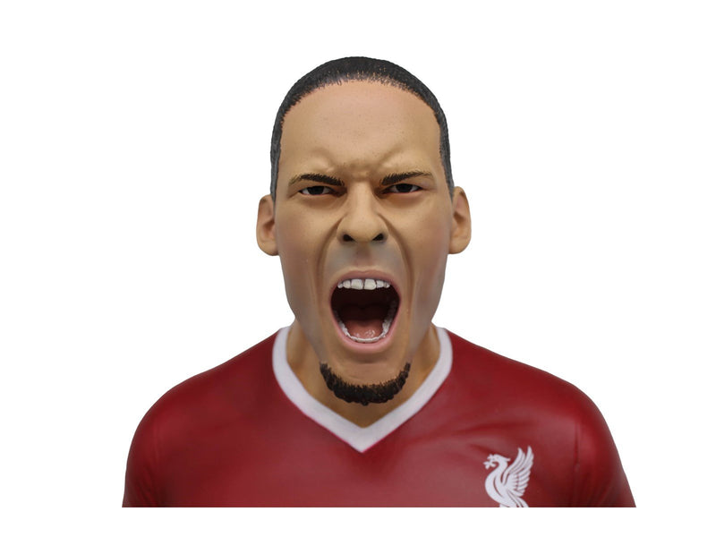 Footballs Finest - VIRGIL VAN DIJK - OFFICIAL LIVERPOOL FC - FOOTBALL'S FINEST 60CM RESIN STATUE - Figur